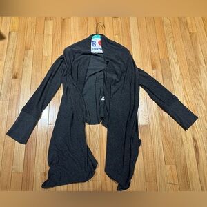S-Twelve Grey Cardigan Sweater Size Medium
